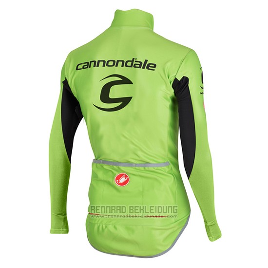 2017 Fahrradbekleidung Cannondale Grun Trikot Langarm und Tragerhose